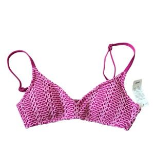 Aerie Pink Crochet Bralette